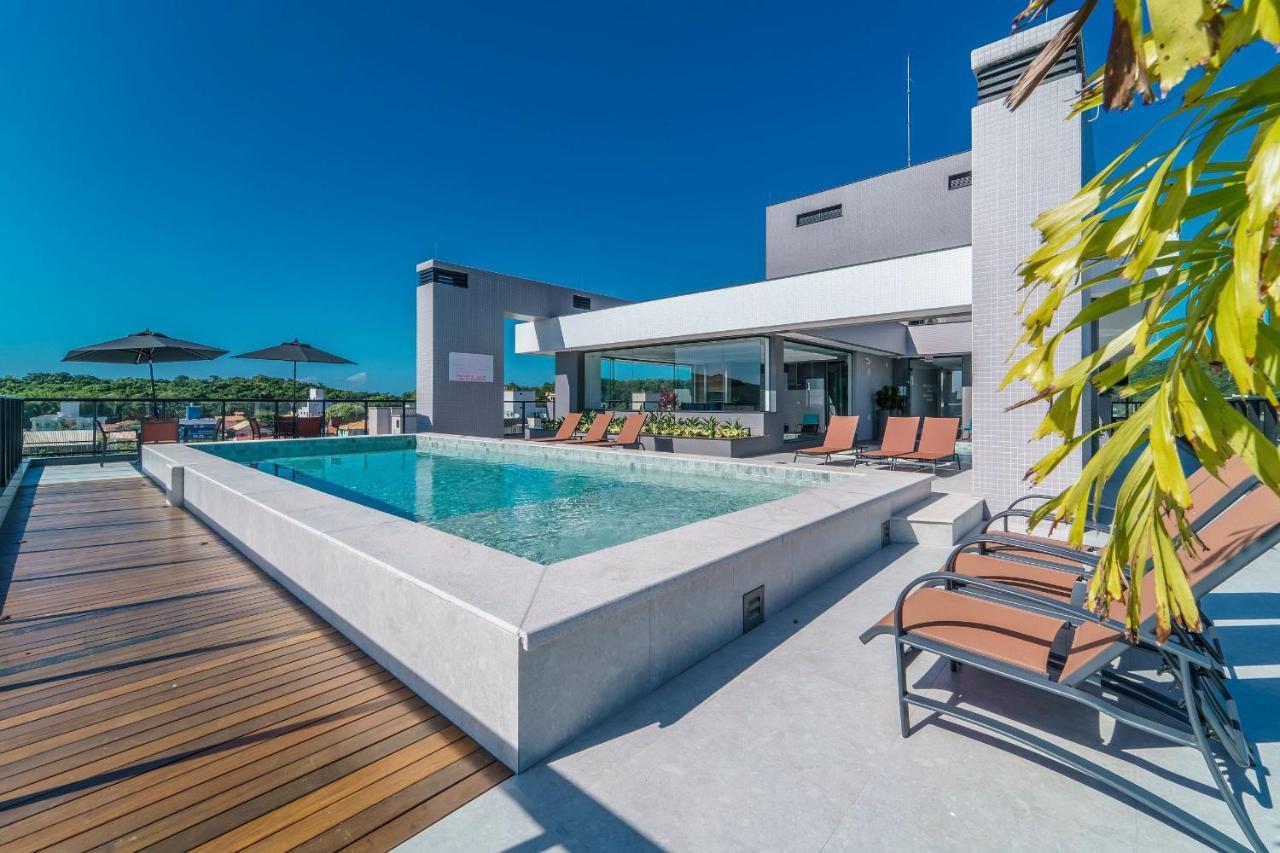Adra 301 - Apartamento No Centro De Bombinhas - Rooftop Com Piscina E Academia - A Poucos Metros Da Praia - Luaran gambar