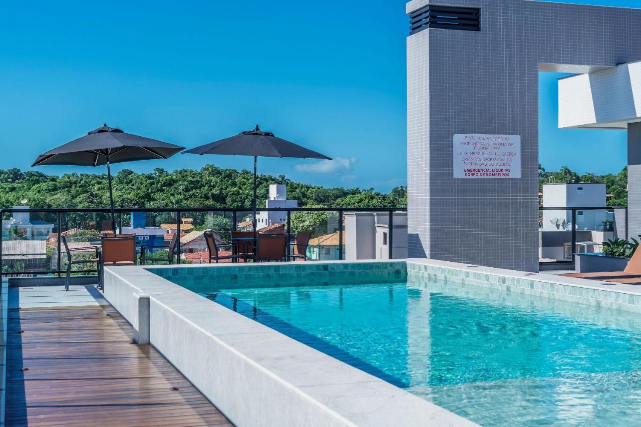 Adra 301 - Apartamento No Centro De Bombinhas - Rooftop Com Piscina E Academia - A Poucos Metros Da Praia - Luaran gambar